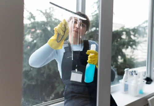 Nettoyage de vitres intérieures et extérieures à Coarraze